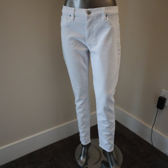 Hudson White Nico Jeans Skinny Denim Size 27 New Tags - Picture 1 of 10